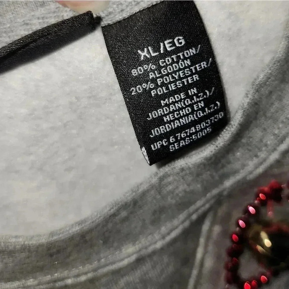 1 of a kind Custom Handmade Ugly Christmas Sweater Mens XL or Womens Plus XXL 2X - Picture 6 of 8